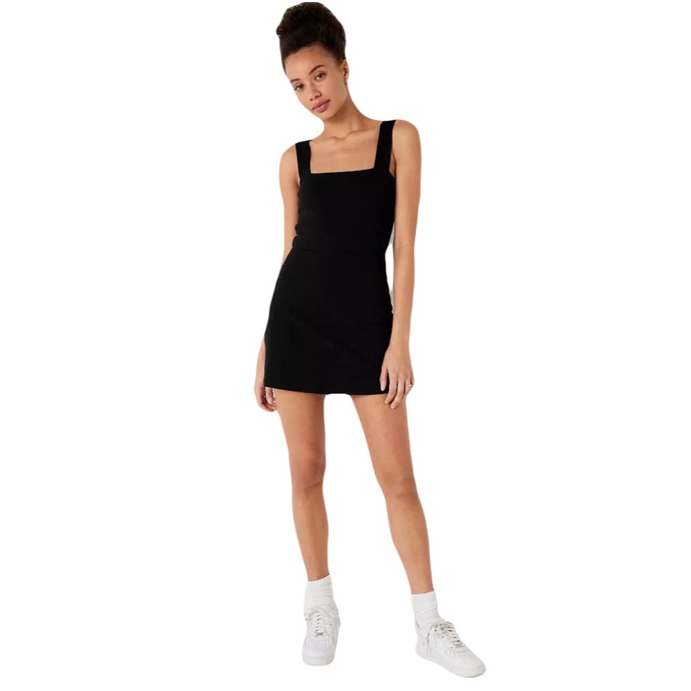 Victoria's Secret PINK | Rib Square Neck Active Dress
